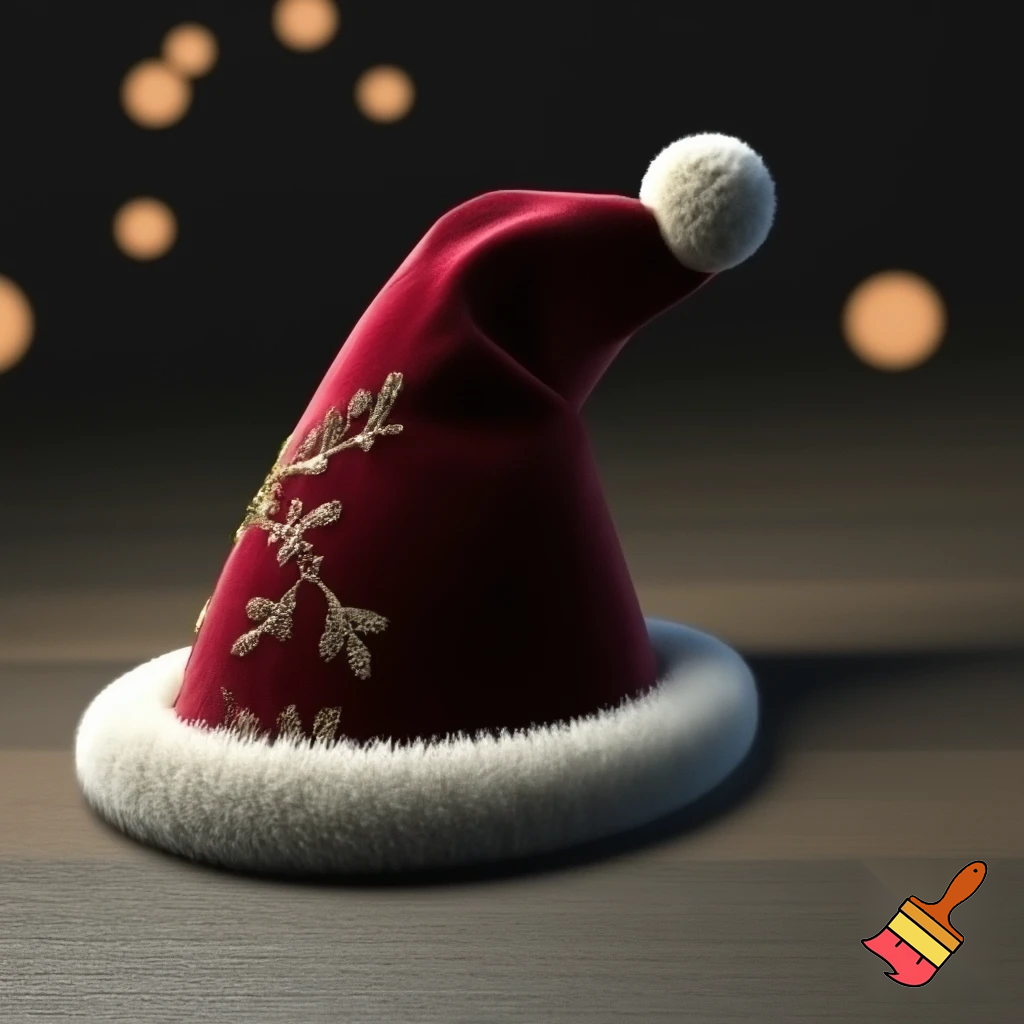 Christmas wizard hat
