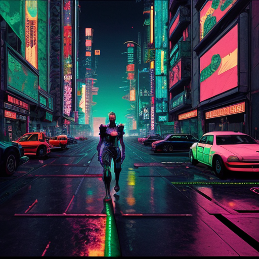 Add cyberpunk vibe, chromatic glitch mode