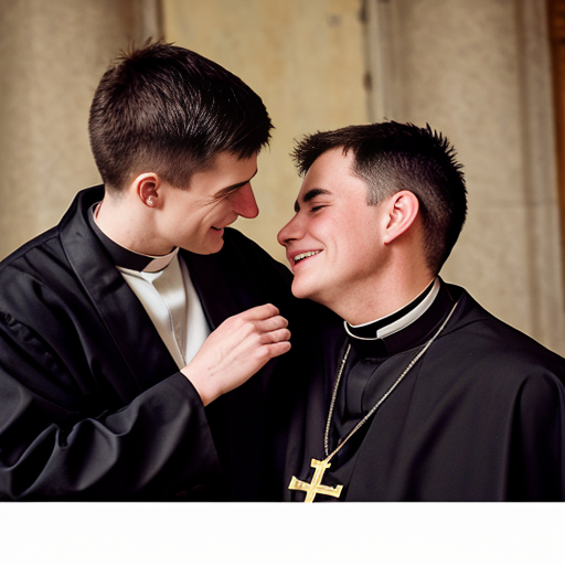 a priest and alter boy in love