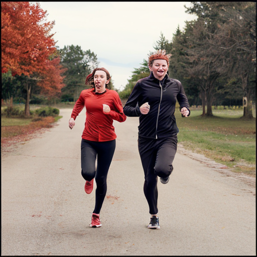 pie and cinammon rol running from starving person
