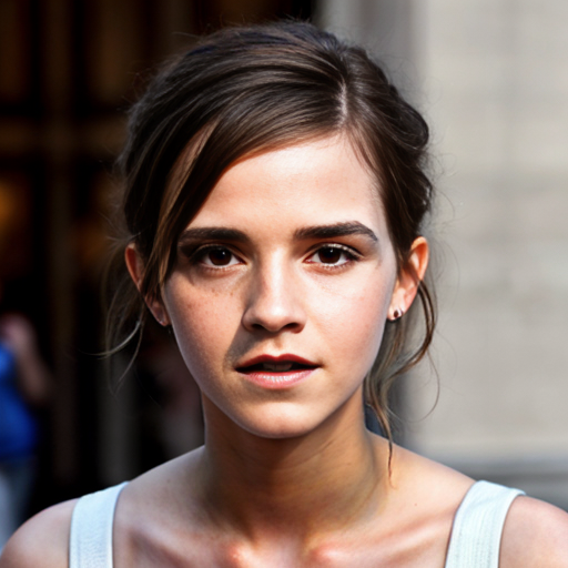 Emma watson on the street 