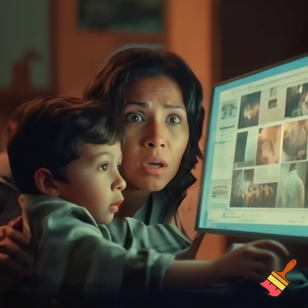 My Latina mom reacts to seeing my web browser history. She see how many MILF sites I look at.
