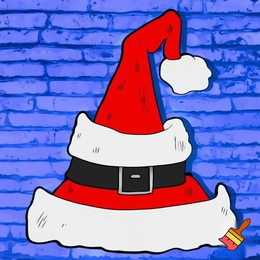 A wizard Christmas hat, Santa Claus hat