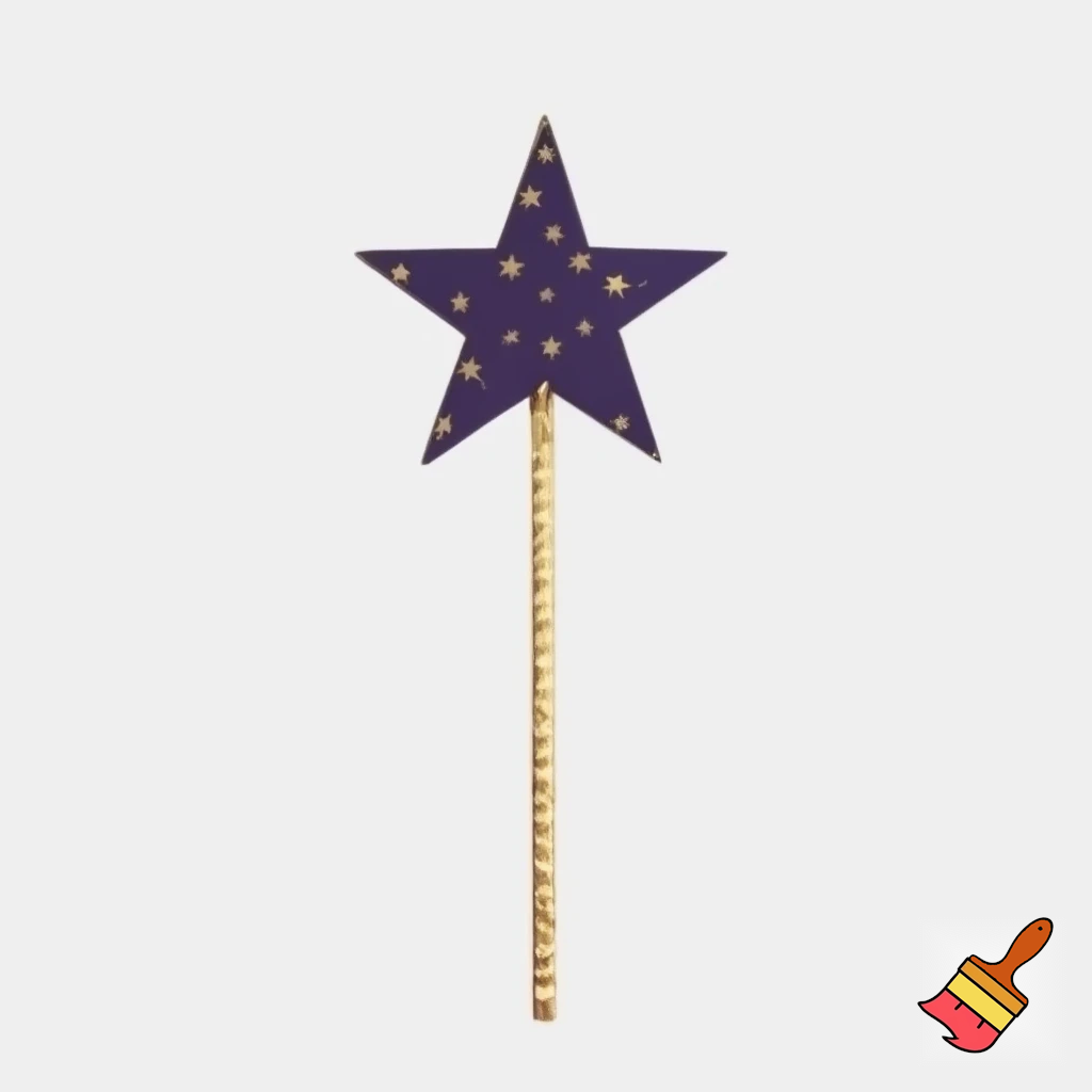 A magic star wand💫🌟✨🪄🏰🎄