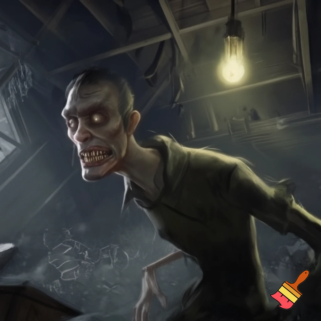 A dad that looks skinny rat teeth