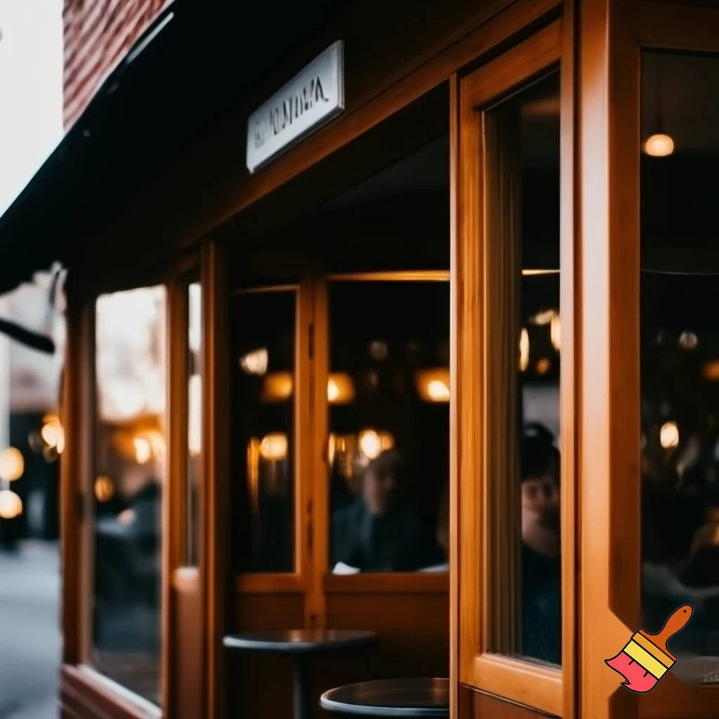 Mello Melody cafe in writing  