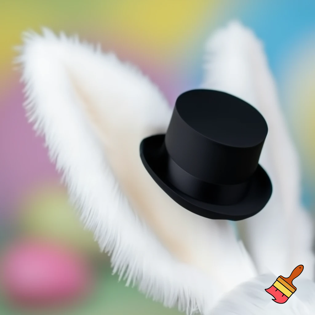 Easter bunny costume top hat