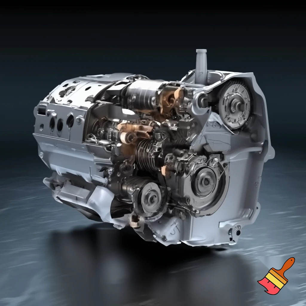 ev drivetrain containing its front grearbox retained
