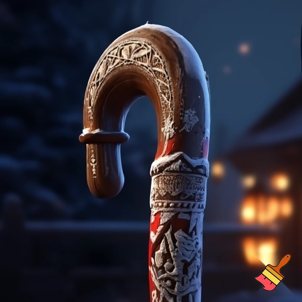 Russian walking stick Russian walking stick Christmas