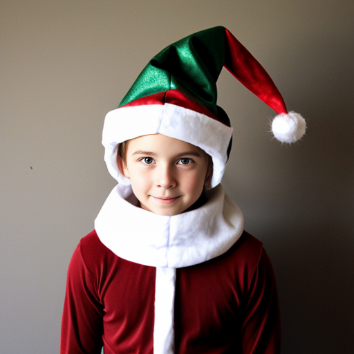 Christmas wizard hat costume
