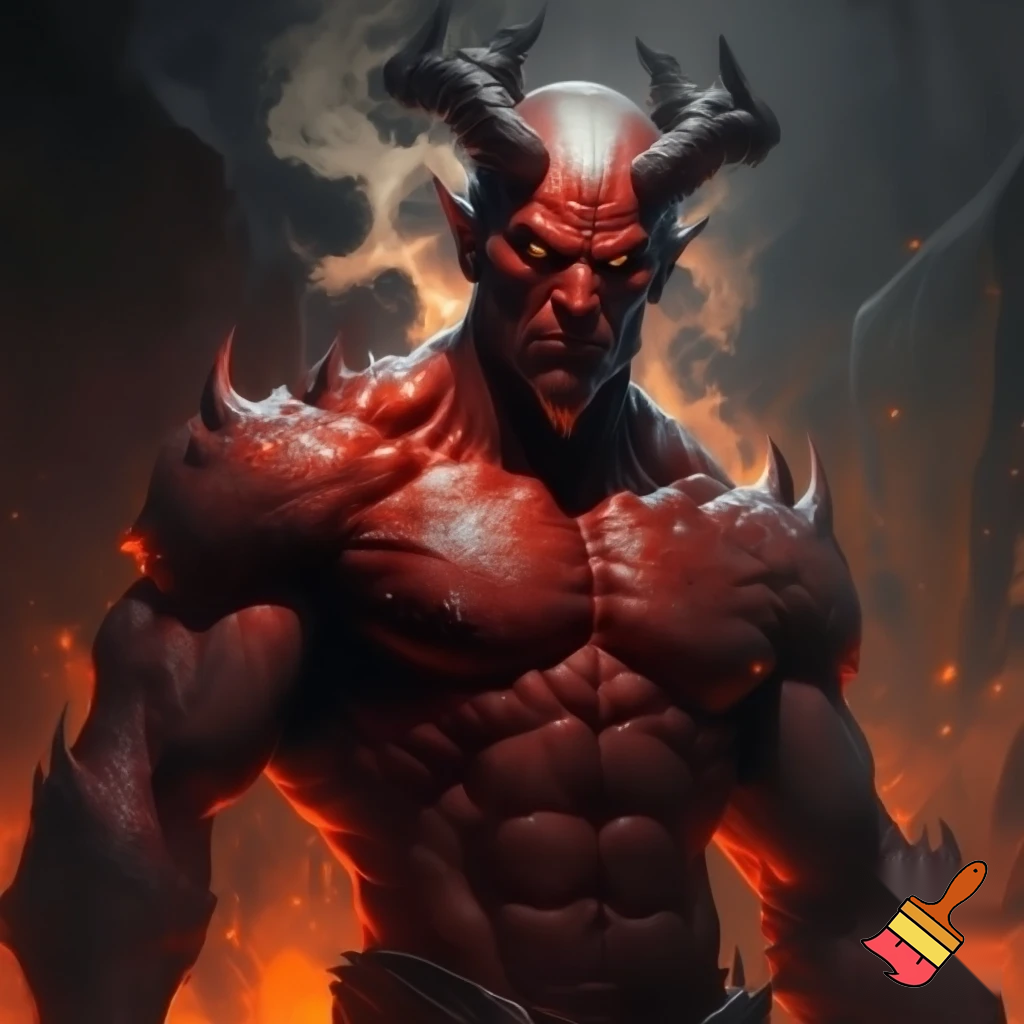 Male devil