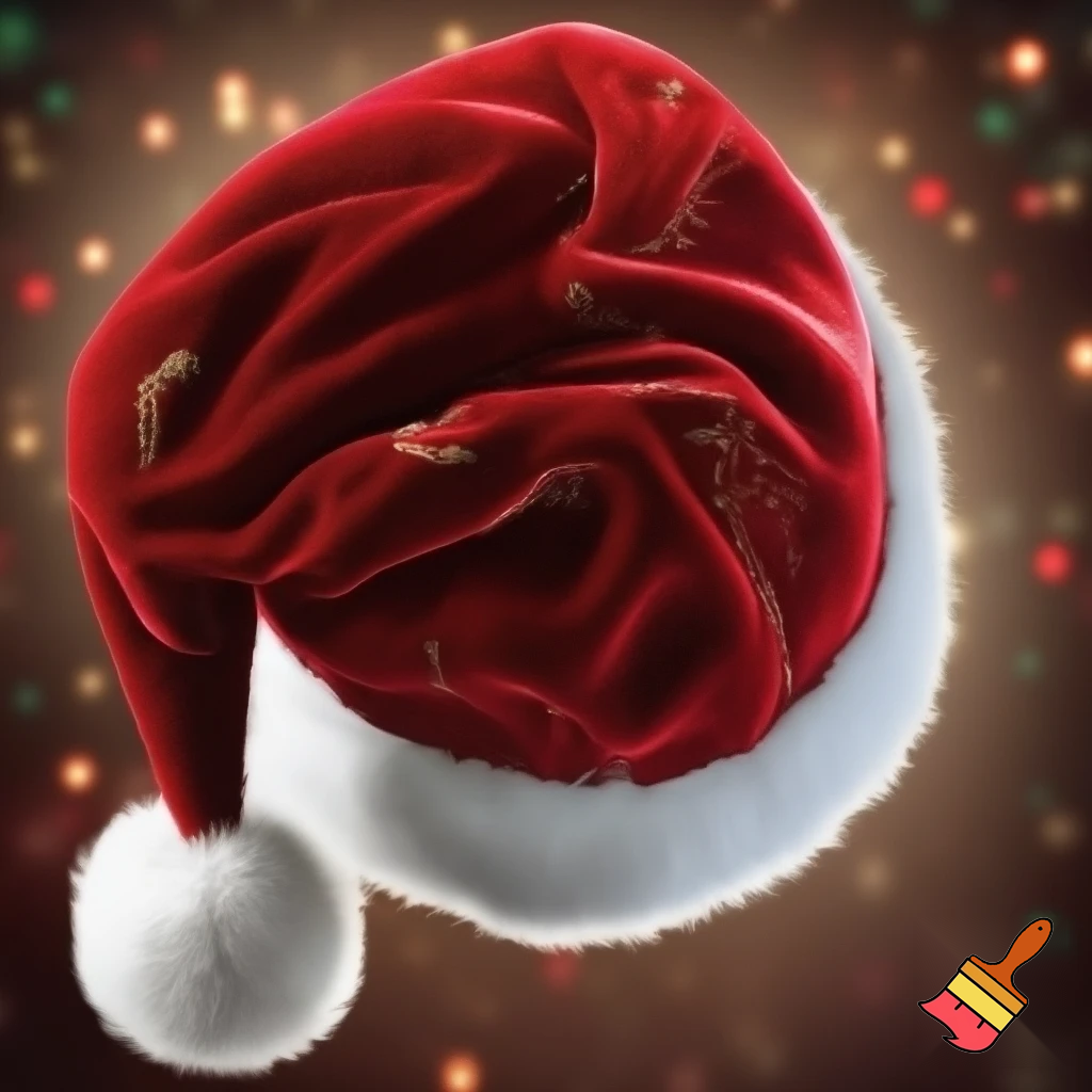 Santa Claus hat velvet Christmas Santa Claus hat 