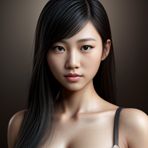 a asian beautiful nude girl