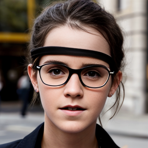 Emma watson on the street 