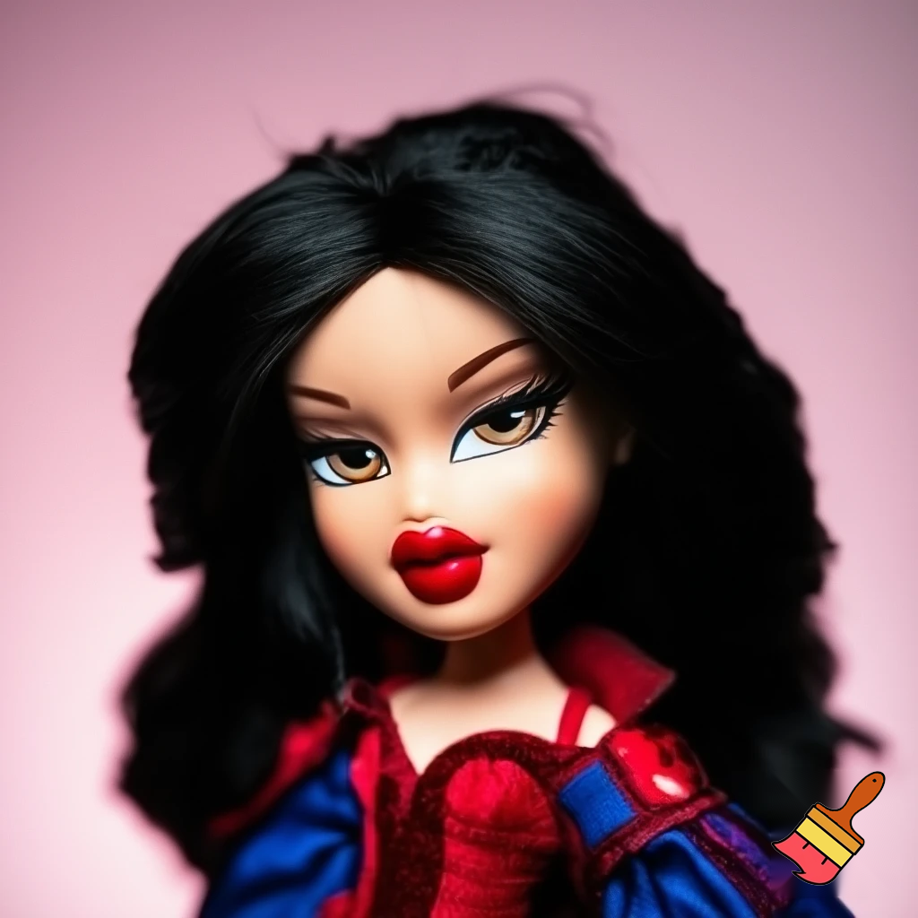 Close up Bratz Snow White doll 