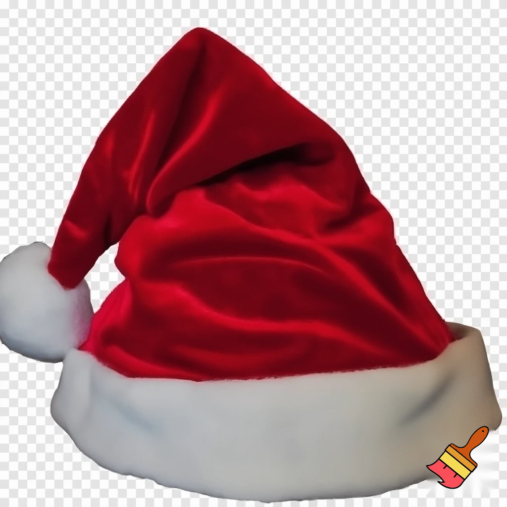 Christmas wizard hat read velvet Santa Claus hat