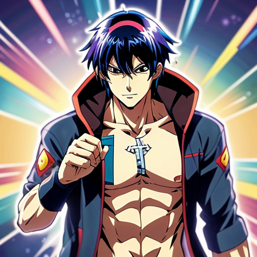 the symbol of a hero called ATOM 