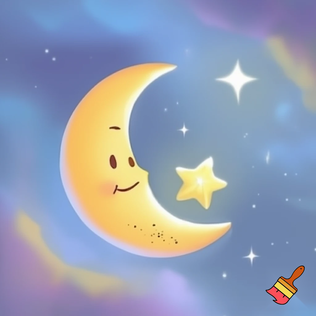 Star and the moon cartoon
