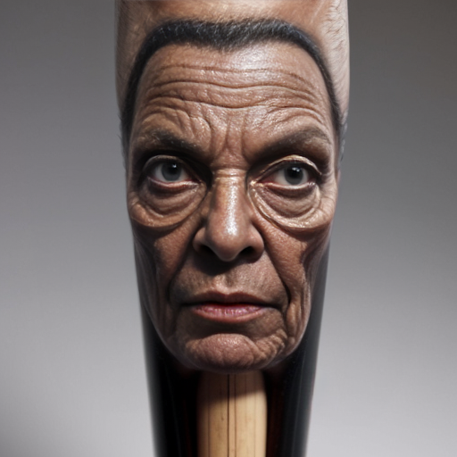 A witches walking stick metric walking stick