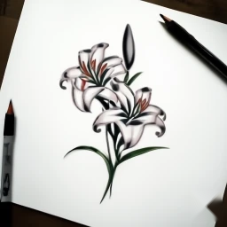 may birth flower tattoo