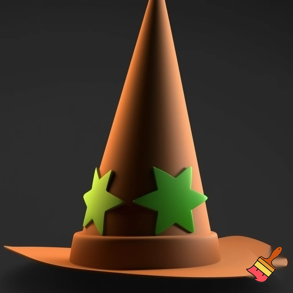 Christmas wizard hat
