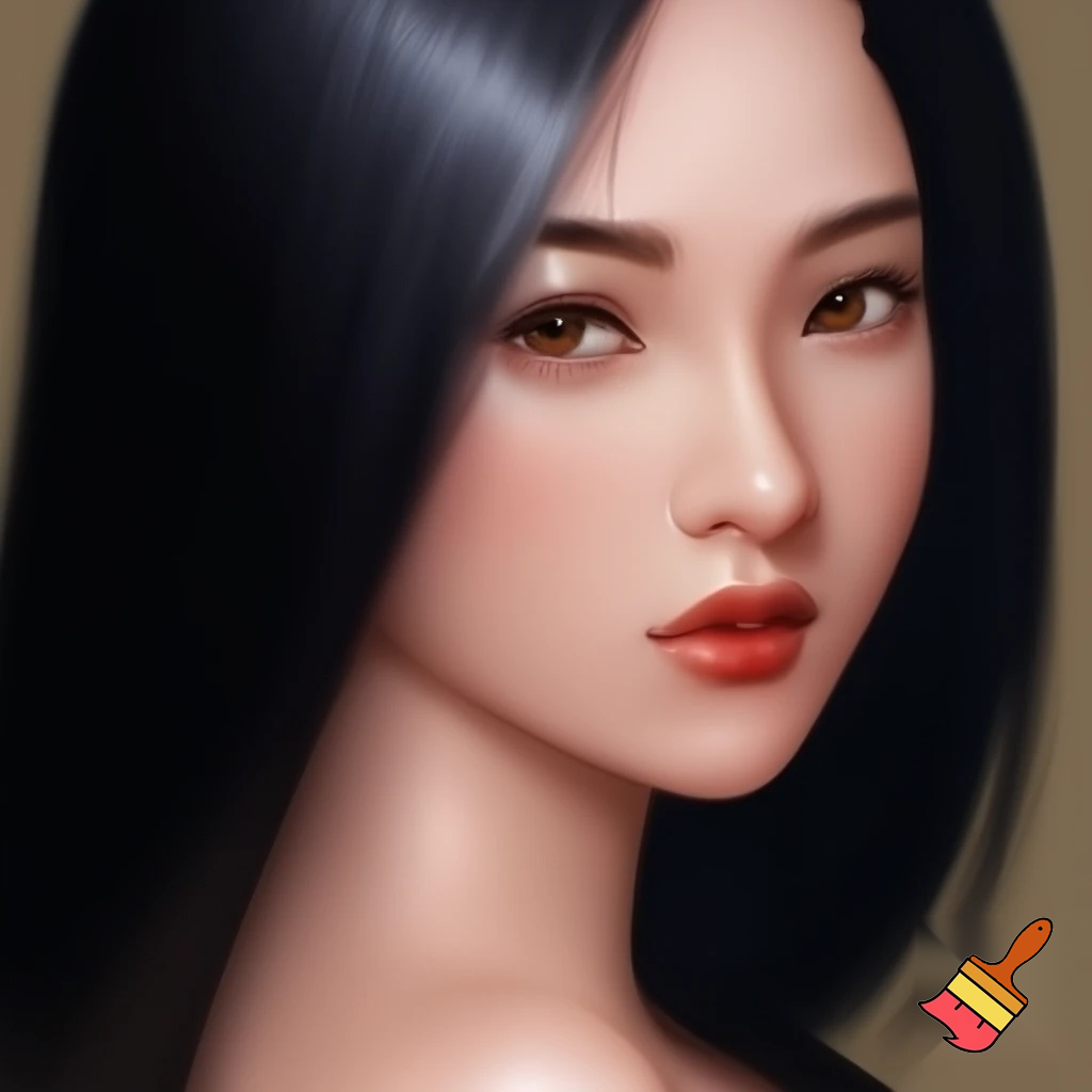 Vietnamese black hair adams apple light skin 