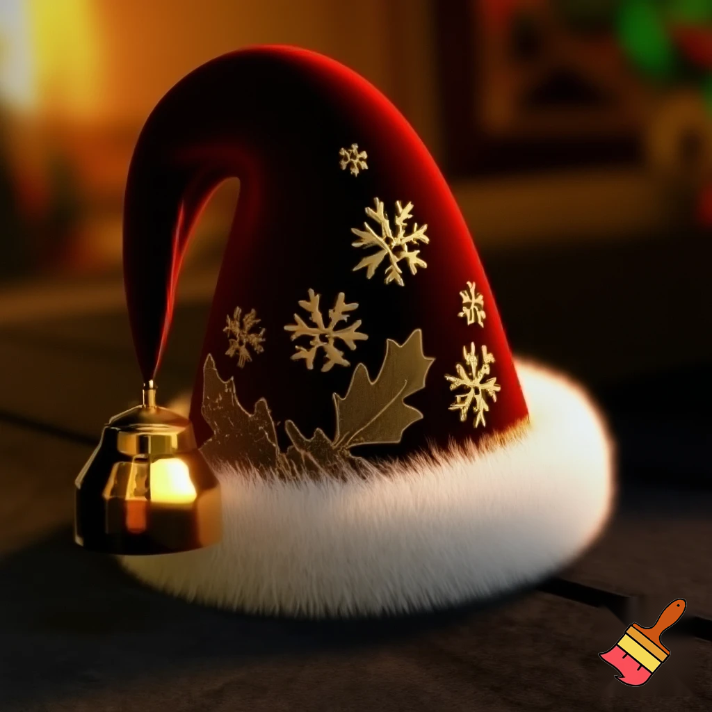 Christmas wizard hat