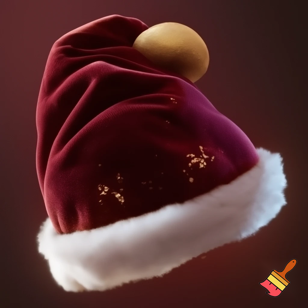 Elf Santa Claus hat velvet Santa Claus elf hat Santa Claus