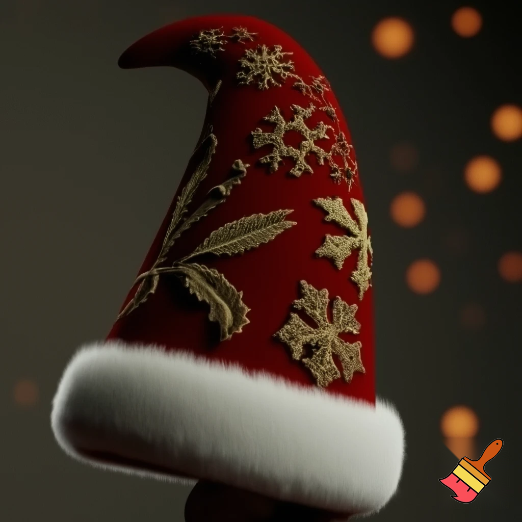 Christmas wizard hat