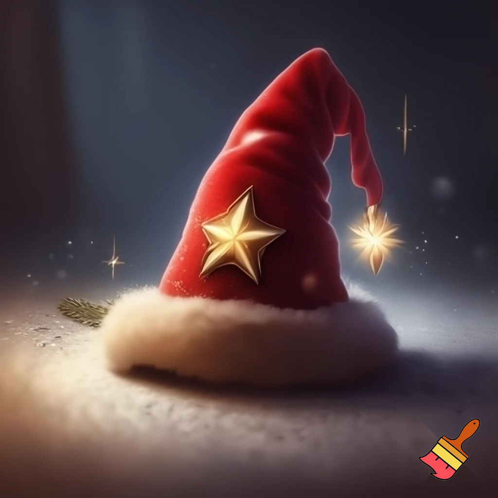 Wizard head hat Christmas hat