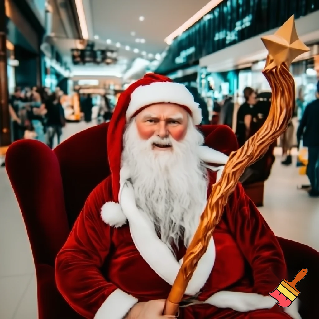 Santa Claus, Russia walking stick with the start the real Santa Claus shopping Centre in Australia
Star a star walking stick
⭐️🌟 Anna chair he sent a sleigh