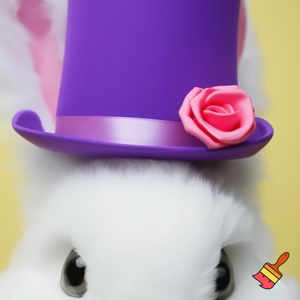 Mascot costume, Easter bunny top hat special top hat