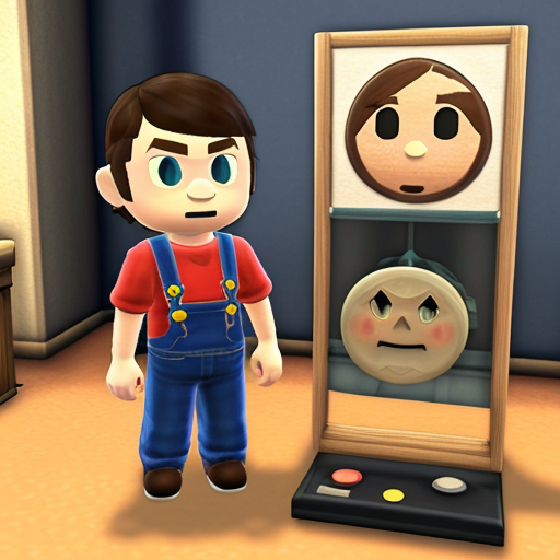 Mii. Nintendo game. Miitopia. Miitomo. Tomodachi life.
Mii character 