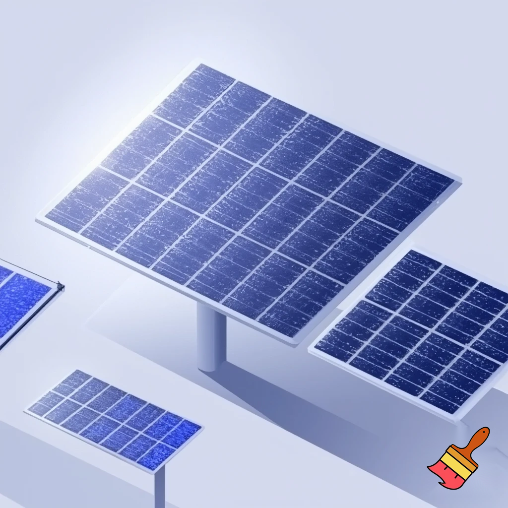 I want to generate a diagram like picture with solar panels with stronger materilez with longer duration and 