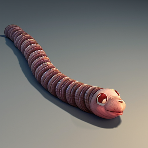 worm from worms 3d

