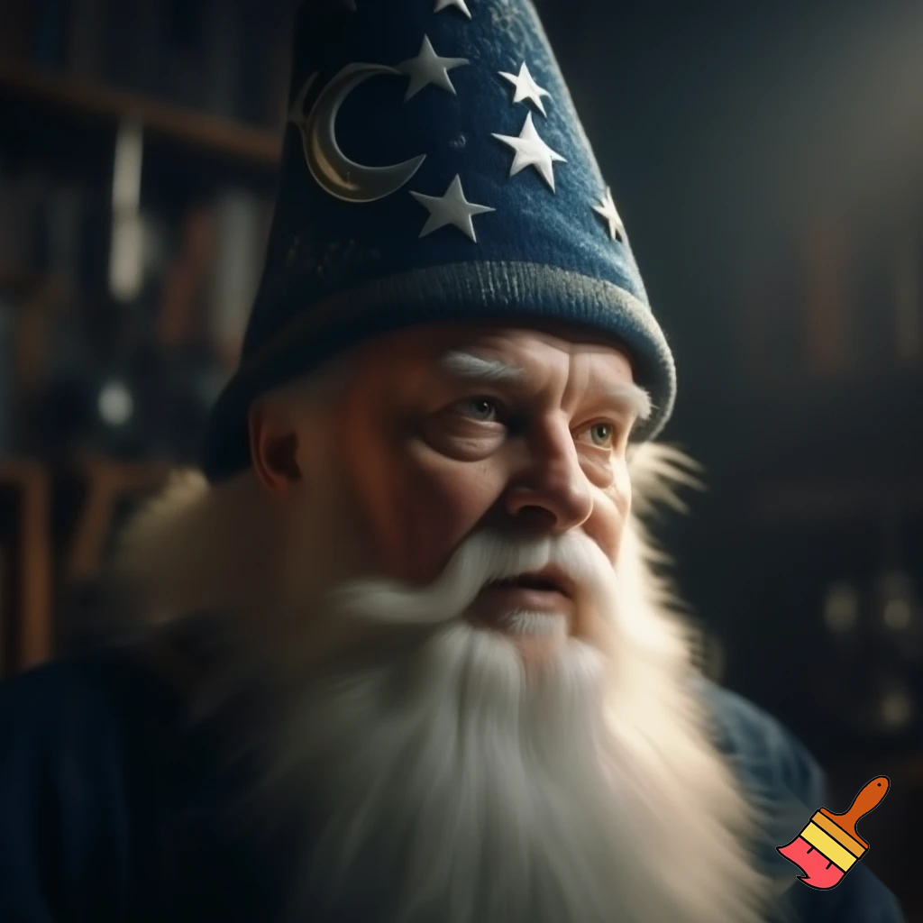 Santa Claus wizard hat