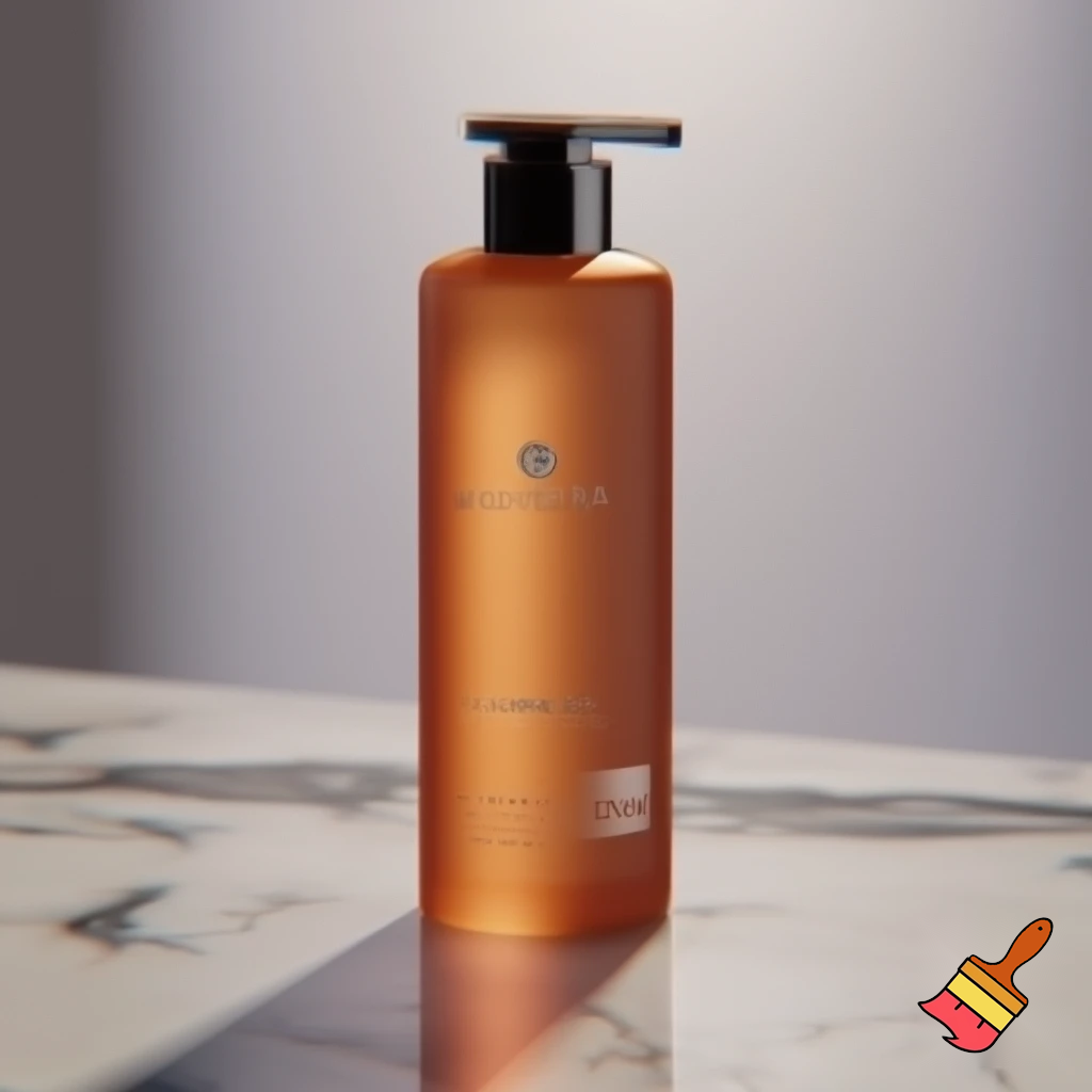 “Ultra-realistic product photoshoot of a premium Morrayne Anti-Dandruff Shampoo bottle. Minimalist, luxury aesthetic similar to brands like Aesop and Minimalist. Sleek cylindrical bottle, matte finish, frosted amber or deep teal color. High-quality printed label with clean typography, modern layout, bold MORRAYNE wordmark, subtle silver detailing. Label includes ‘Anti-Dandruff Shampoo’, Piroctone Olamine + Climbazole actives, dermatologically tested badge. Soft studio lighting, 3D render, sharp focus, no clutter, premium skincare vibe, reflections on surface, product standing on a marble or soft gradient background