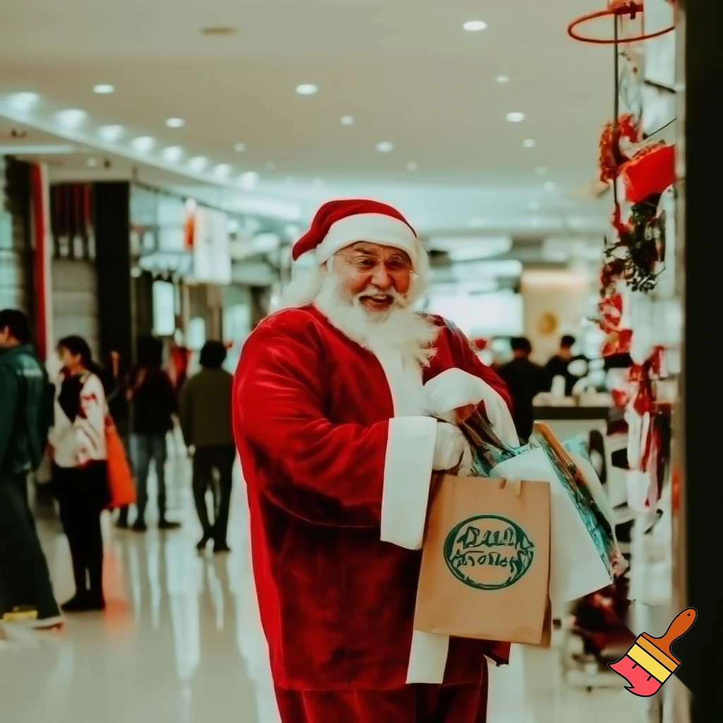 Santa Claus shopping Centre Karingal hub the 26th the real Santa Claus