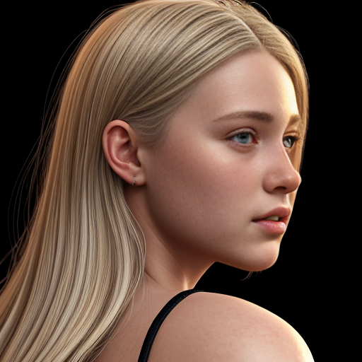 
most beautiful teen girl, high saturation,, colorful, tmodelling, blonde, full body realistic face, sideview, 

