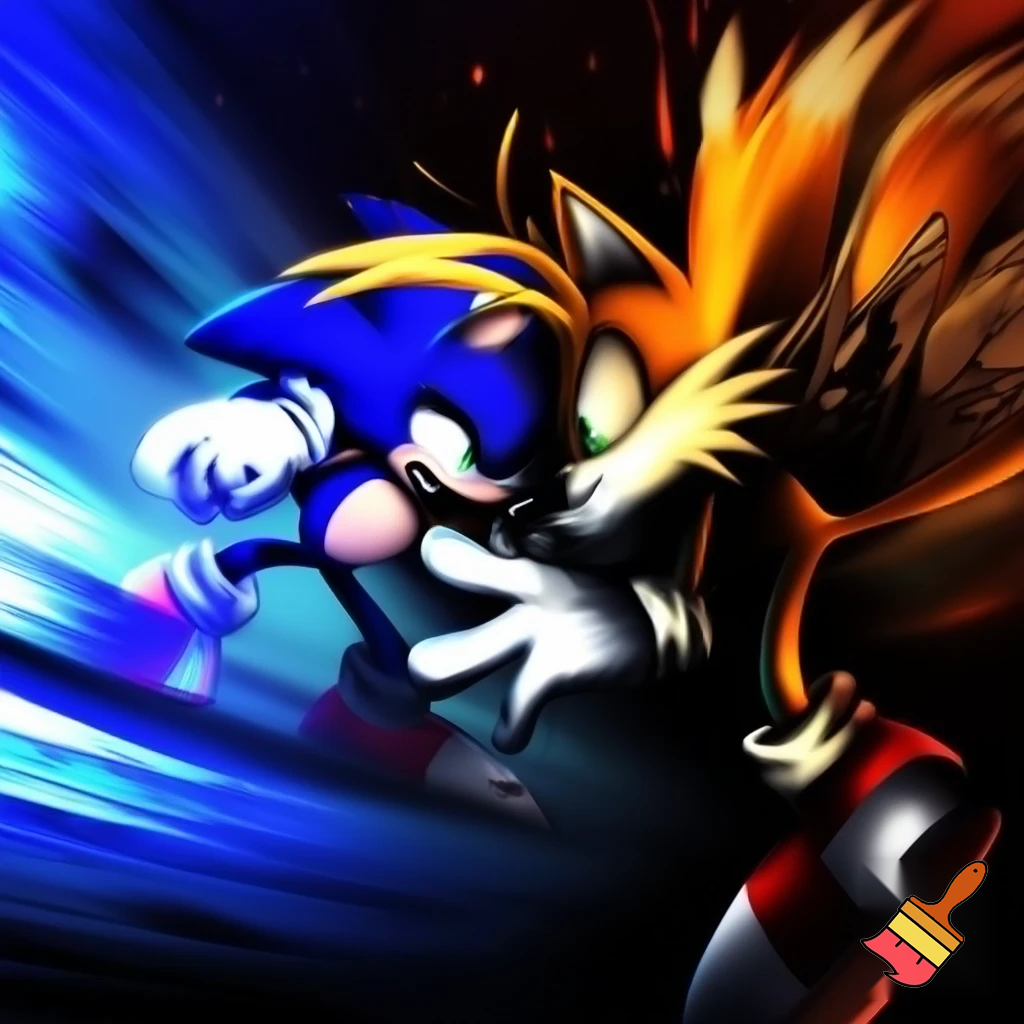 tails stabbing sonic to death
