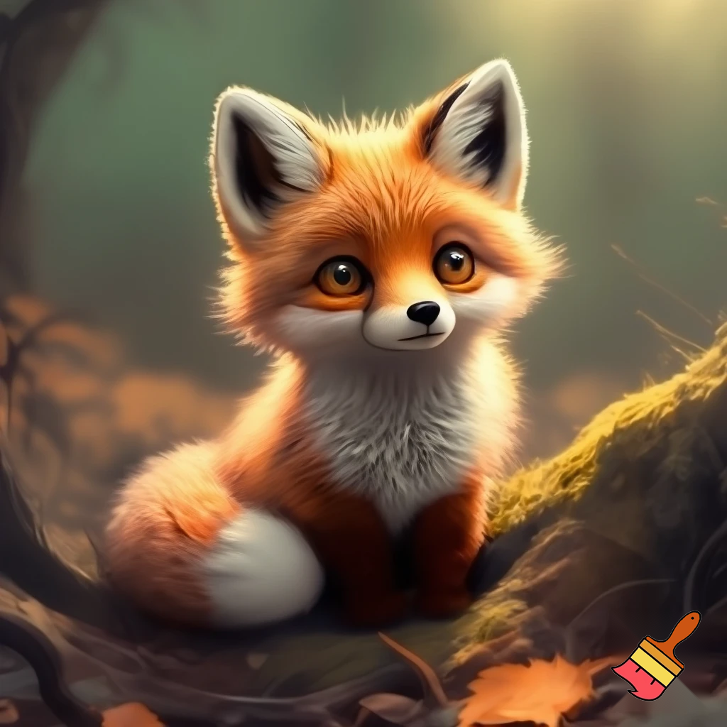 a cute fox