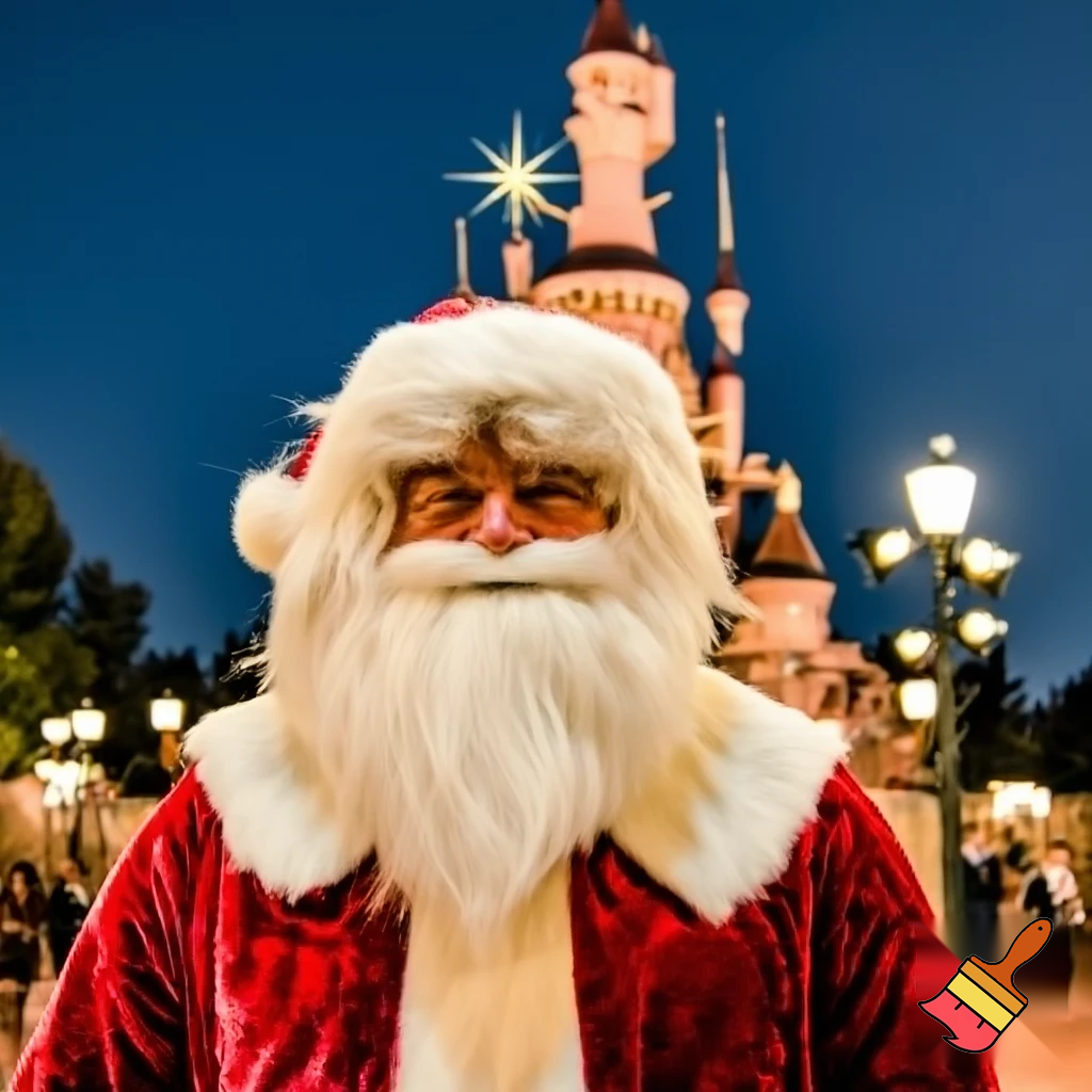  Santa Claus wizard Santa Claus hat Santa Claus Disney Paris Santa Claus, Santa Claus starv Disneyland Paris