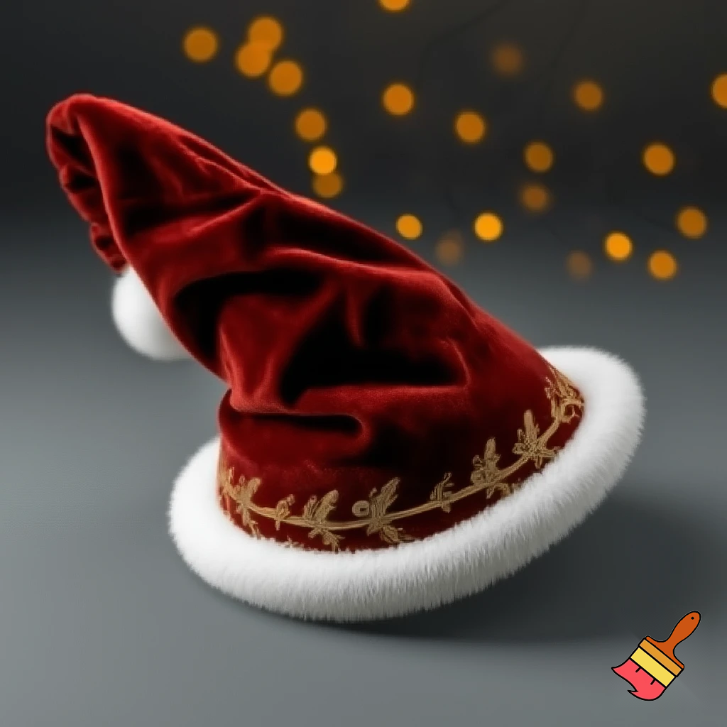 Christmas wizard hat