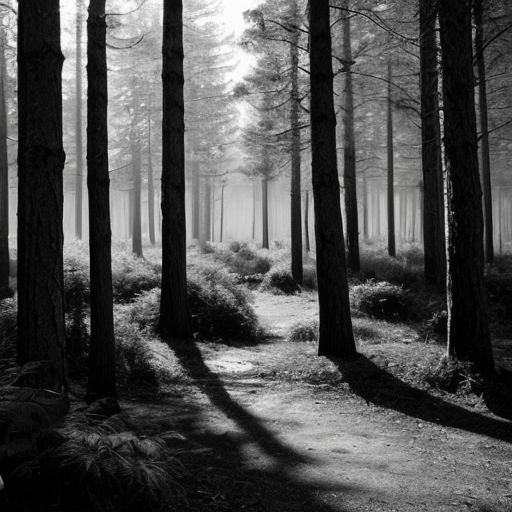 mordekaiser from league of legends black and white security footage forest 