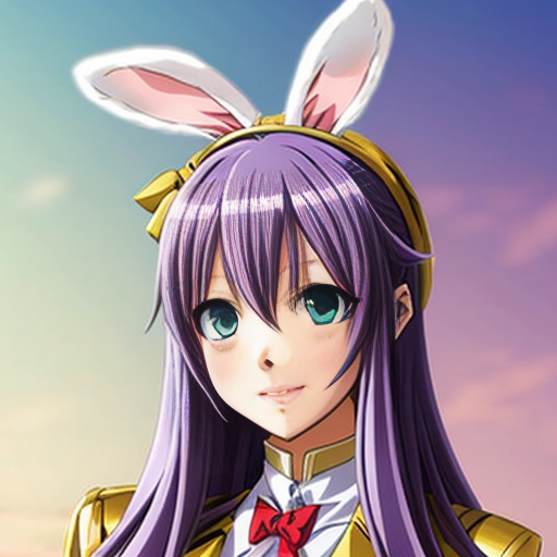  Purple and white Easter bunny headband top hat headband with gold