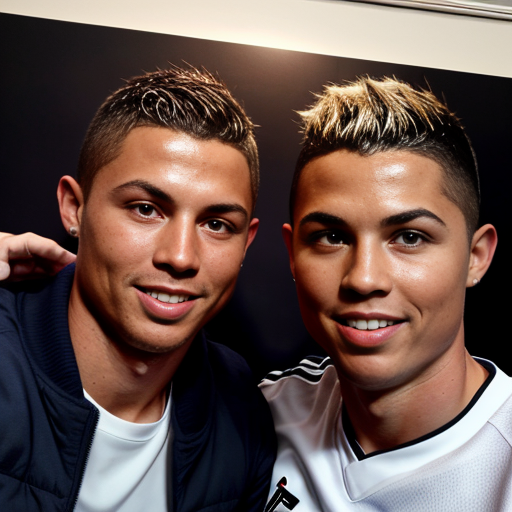 Me with ronaldo
