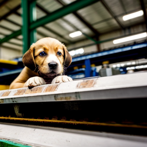 factory where they make puppies