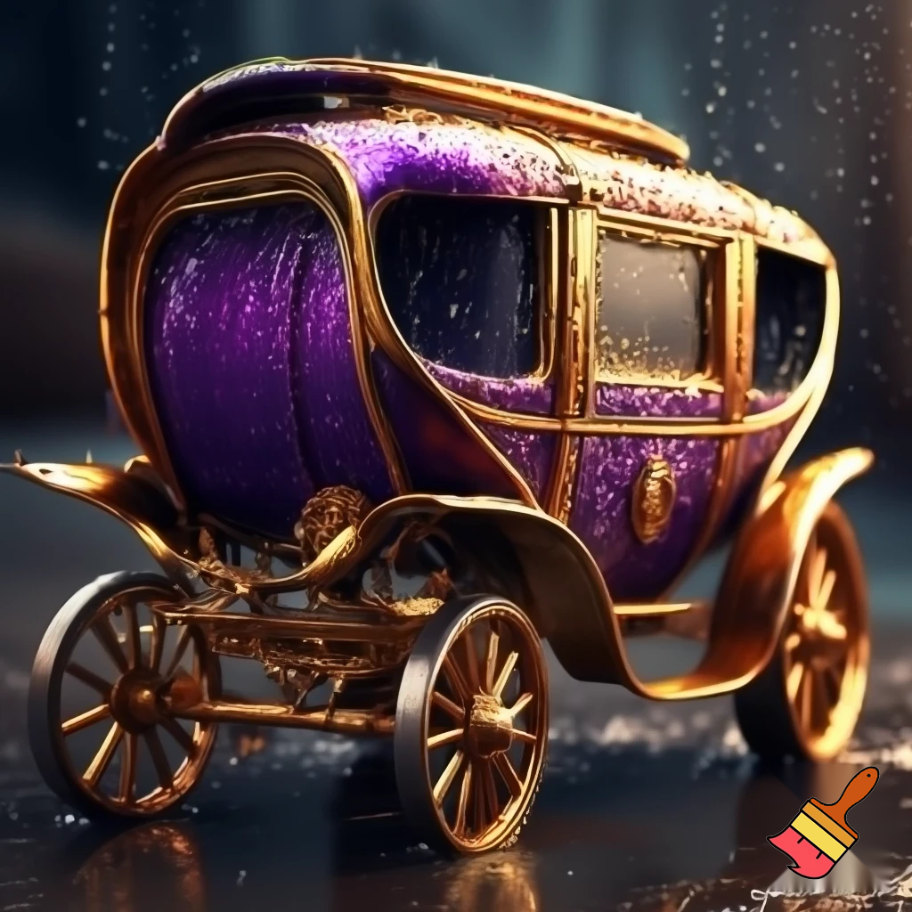 Gold and purple wagon golden purple wet wagon