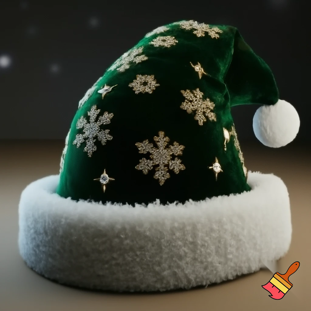 Christmas wizard hat