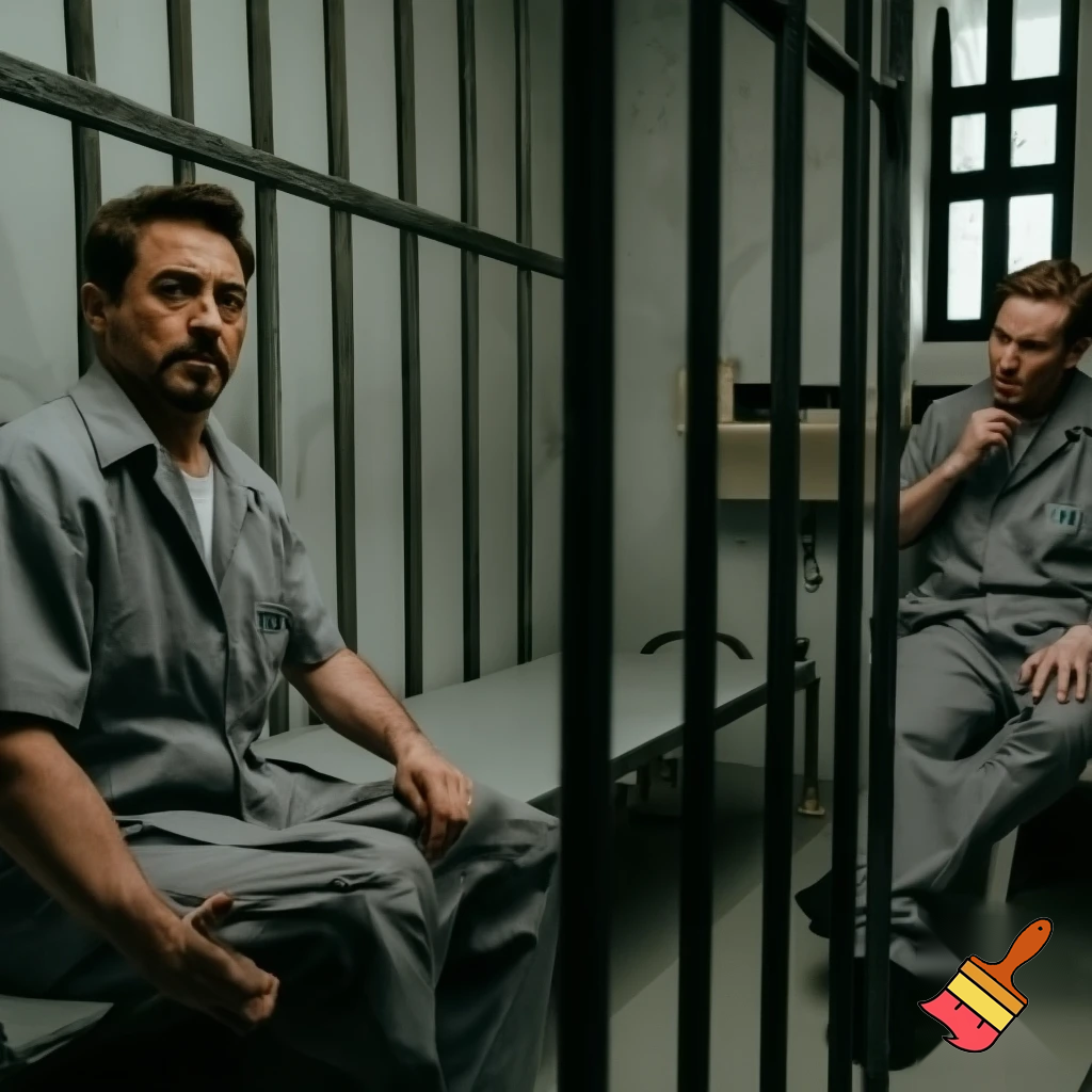 tony simpson with charlie kirk in jail
